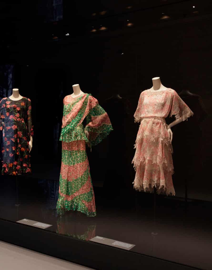 Bright floral and pastel print daywear from the 1930s at Gabrielle Chanel: Fashion Manifesto.