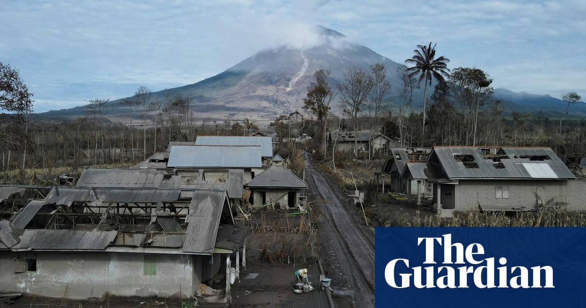 Drone footage reveals damage from Indonesia’s Mount Semeru volcano eruption – video