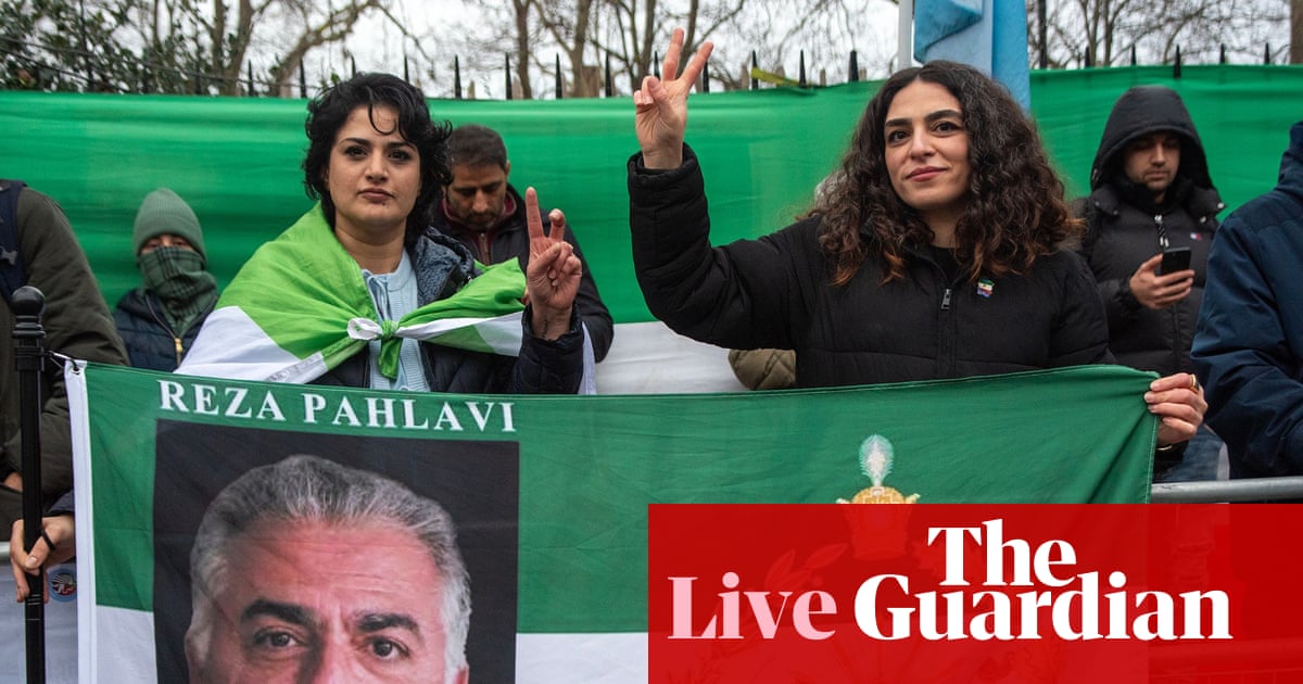 Trump says he’s been assured Tehran has stopped killing protesters as Iran closes its airspace – live