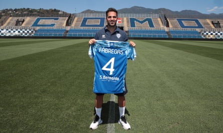 Fàbregas is now on the coaching staff at Como in Serie B.