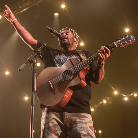 Myles Smith performing in Dublin in February.