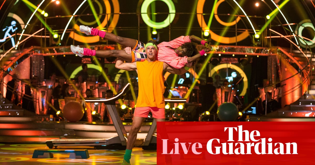 strictly come dancing week eight results as it happened television radio the guardian