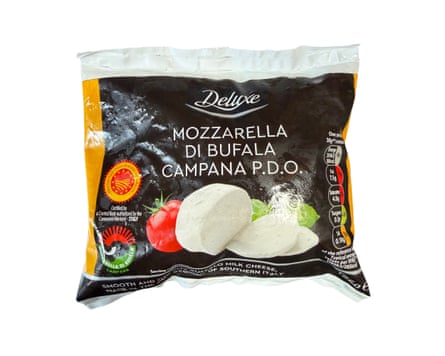 Lidl Deluxe mozzarella di bufala Campana PDO
