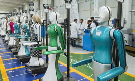 Turkey’s first humanoid robotics factory, in Konya province.