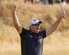 My hands were all over the place for ‘surreal’ Open-winning put, says Ryan Fox