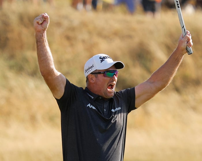 My hands were all over the place for ‘surreal’ Open-winning put, says Ryan Fox