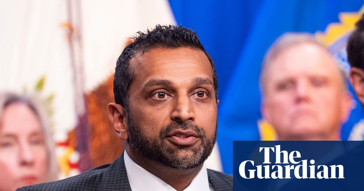 Kash Patel, pausing briefly between ethics complaints to refresh Twitter and ask agents what his next heroic tweet should say about their sealed terrorism case.