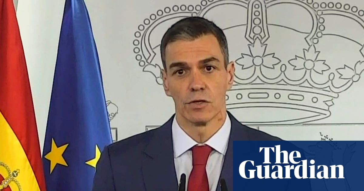 Spain's PM says Trump playing 'Russian roulette' with lives of millions – video