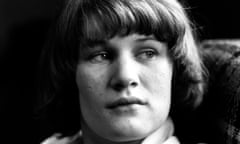 Andrea Dunbar, photographed at home on the Buttershaw Estate, Bradford, in the early 1980s