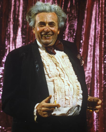 Barry Humphries as Sir Les Patterson, cultural attache and revolting drunk, in 1984.