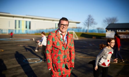 Chris Dyson, headteacher at Parklands primary in Seacroft, Leeds