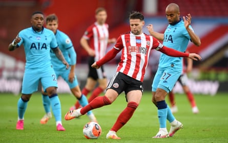 Oliver Norwood, in action here against Spurs, has impressed with his artful passing.