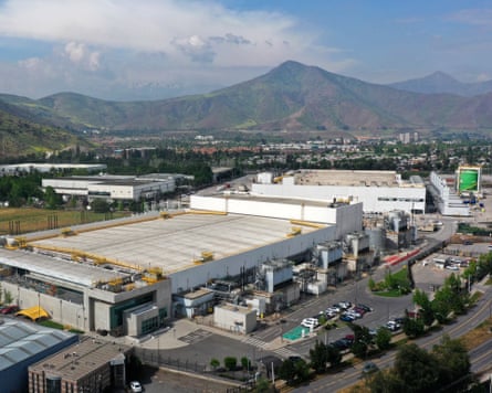 A Google data center in Santiago.