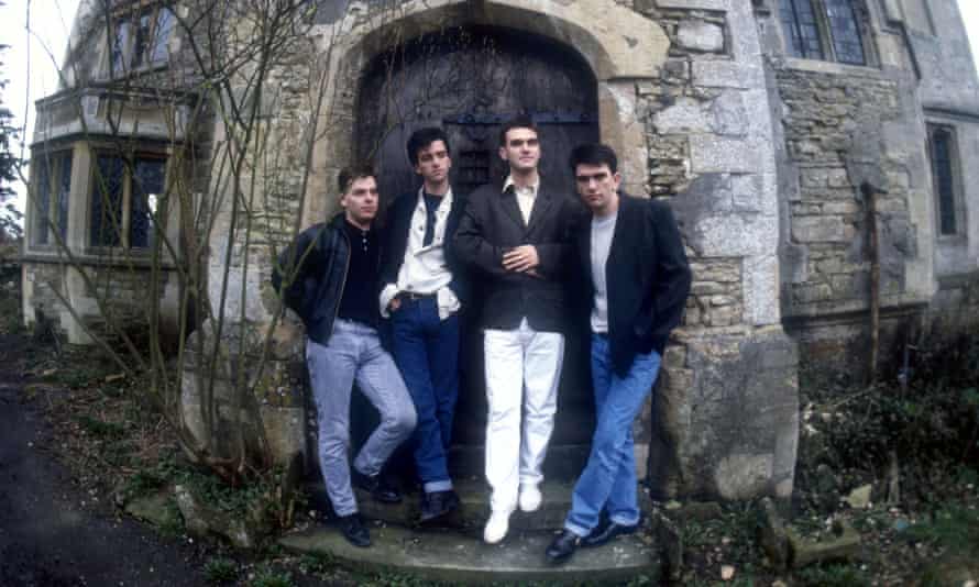 The Smiths in 1987: Andy Rourke, Johnny Marr, Morrissey and Mike Joyce.