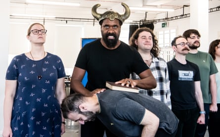 The birth of the Wagner Cult at Loughborough Opera Festival, with (centre) Antoin Herrera-López Kessel.