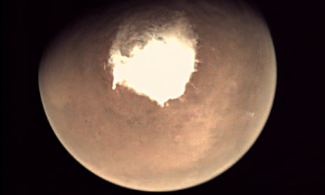 Mars photo taken by the European Space Agency