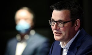 Victorian premier Dan Andrews on Saturday.