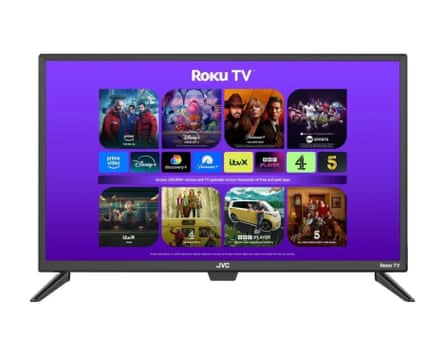 JVC LT-24CR230 Roku TV 24” Smart HD Ready HDR LED TV