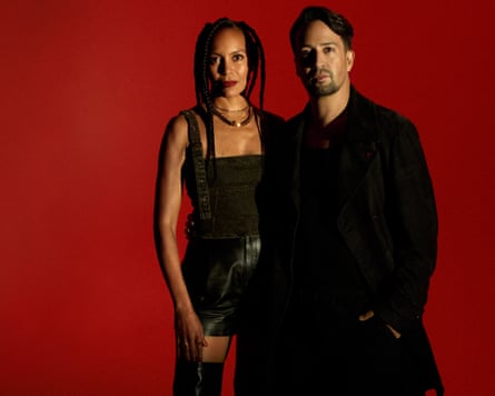 Eisa Davis and Lin-Manuel Miranda.