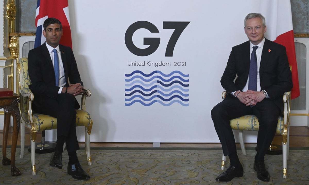 G7 aims to reach historic deal on corporate tax abuse this weekend | G7 | The Guardian