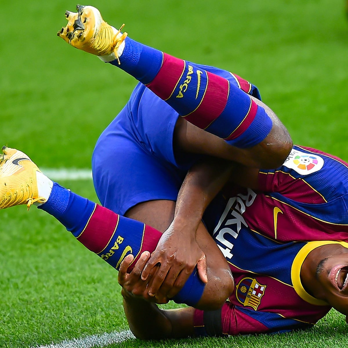 Barcelona Striker Ansu Fati Ruled Out For Four Months After Knee Surgery Barcelona The Guardian