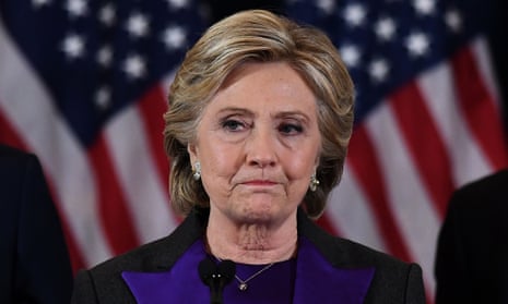 Hillary Clinton made her concession speech on 9 November after being defeated by Donald Trump.