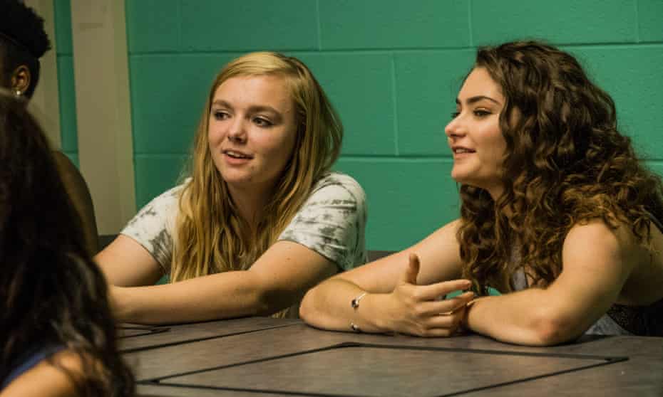 Elsie Fisher and Emily Robinson in Eighth Grade.