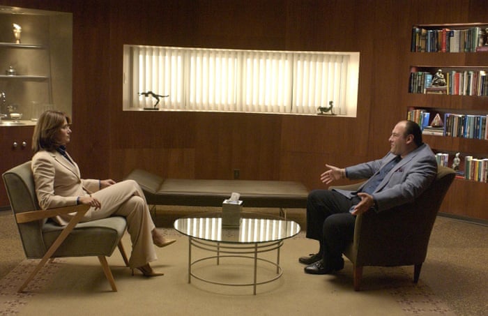James Gandolfini and Lorraine Bracco in “The Sopranos.”