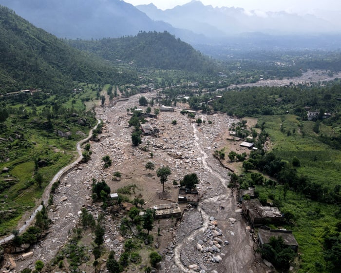 Weather tracker: monsoon rains cause deadly floods in Pakistan and India