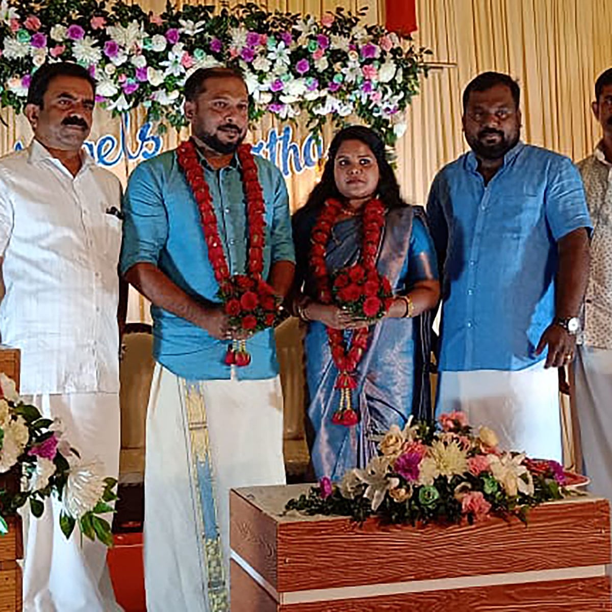 Guests at a Kerala wedding included Marx and Lenin. Guess the ...