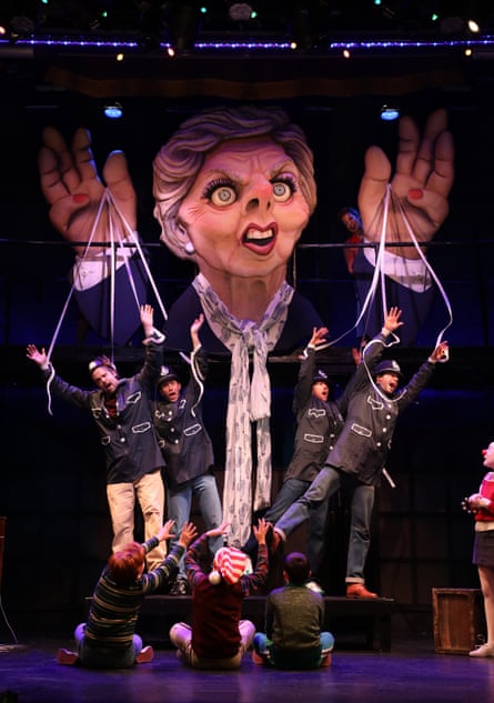 The Happy Christmas Maggie Thatcher scene in the US musical version of Billy Elliot