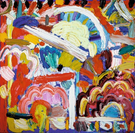 Gillian Ayres’s Helios.