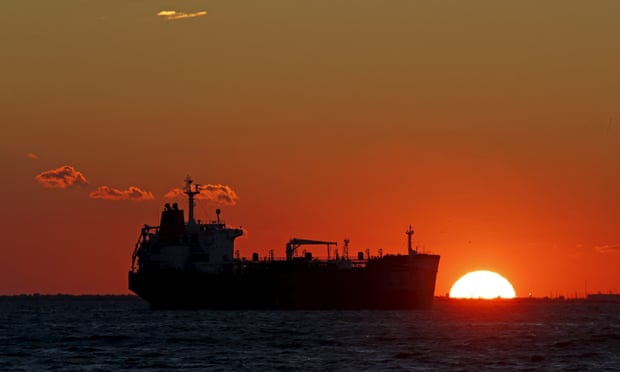 File photo of an oil tanker