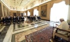 Pope Francis denounces 'abuse of power' in Russia-Ukraine war