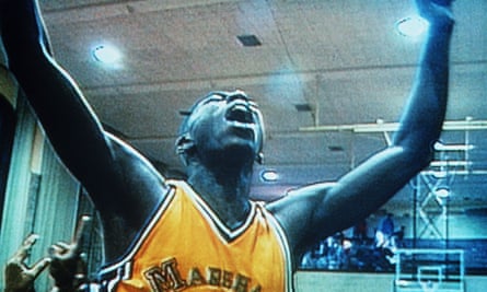 Still from Hoop Dreams