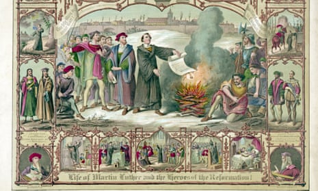 Martin Luther’s burning of the Papal Bull excommunicating him in 1520 led to five centuries of religious division in Europe. 