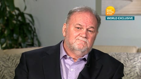 Meghan's father Thomas Markle denies doing 'trashy things' in TV interview | Meghan, the Duchess of Sussex | The Guardian