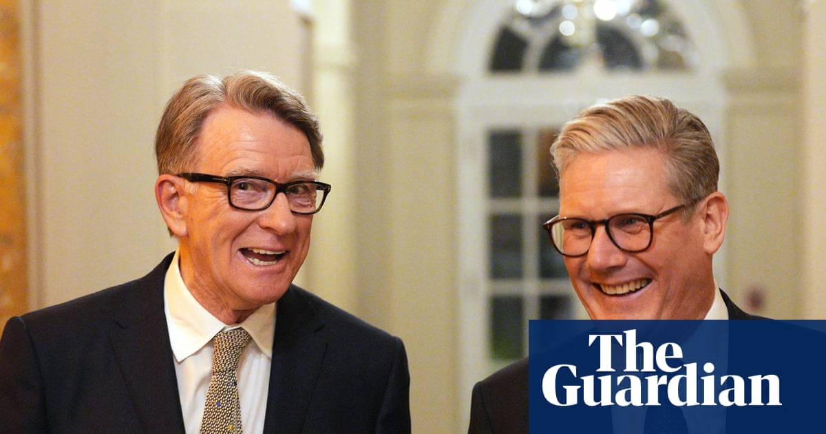 UK needed unconventional' US ambassador when picking Mandelson, minister says