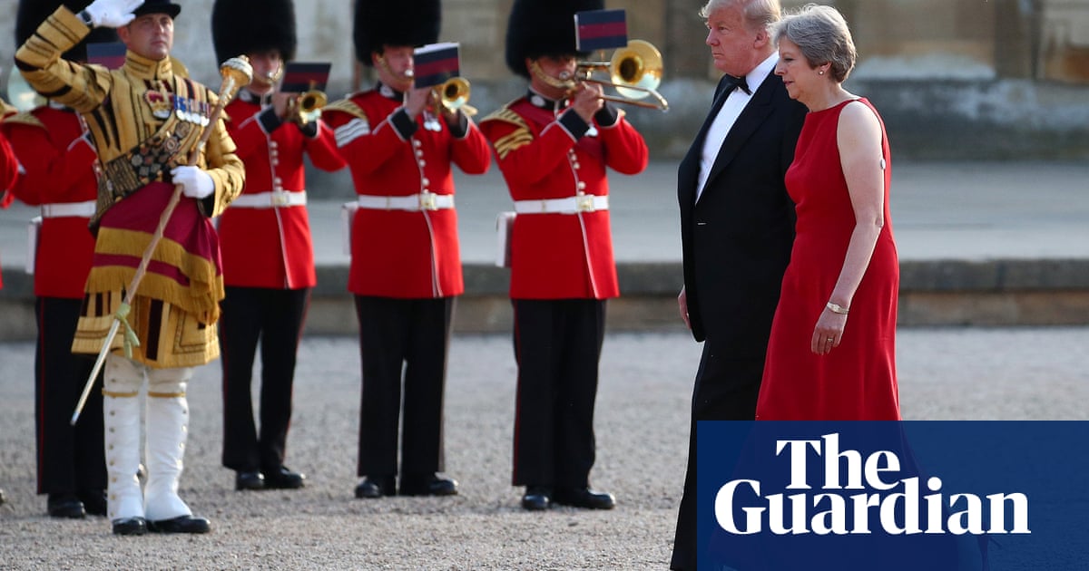 May bids for Trump Brexit backing with vow to rip up red tape