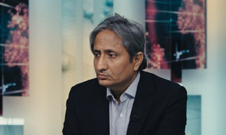 Chilling and enraging … Ravish Kumar in While We Watched.