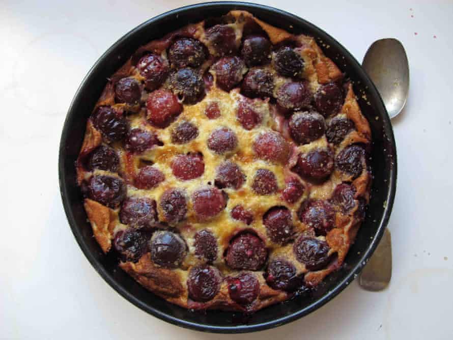 Cherry clafoutis