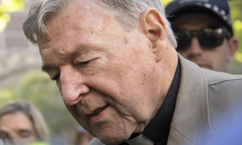 George Pell during his county court trial