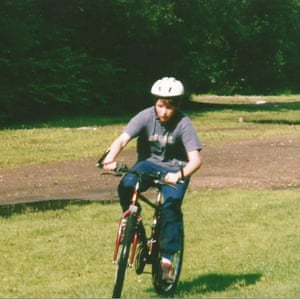 Daniel Lavelle on a visit to his parents and grandparents