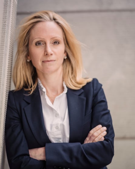 Lucy Rigby with arms folded