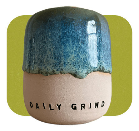 Ceramic to go coffee cup