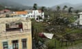 Devastation caused by Hurricane Beryl in St Vincent and the Grenadines