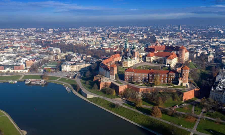 Wawel Royal Castle in Kraków, which gives its name to the Eurocity Wawel train.