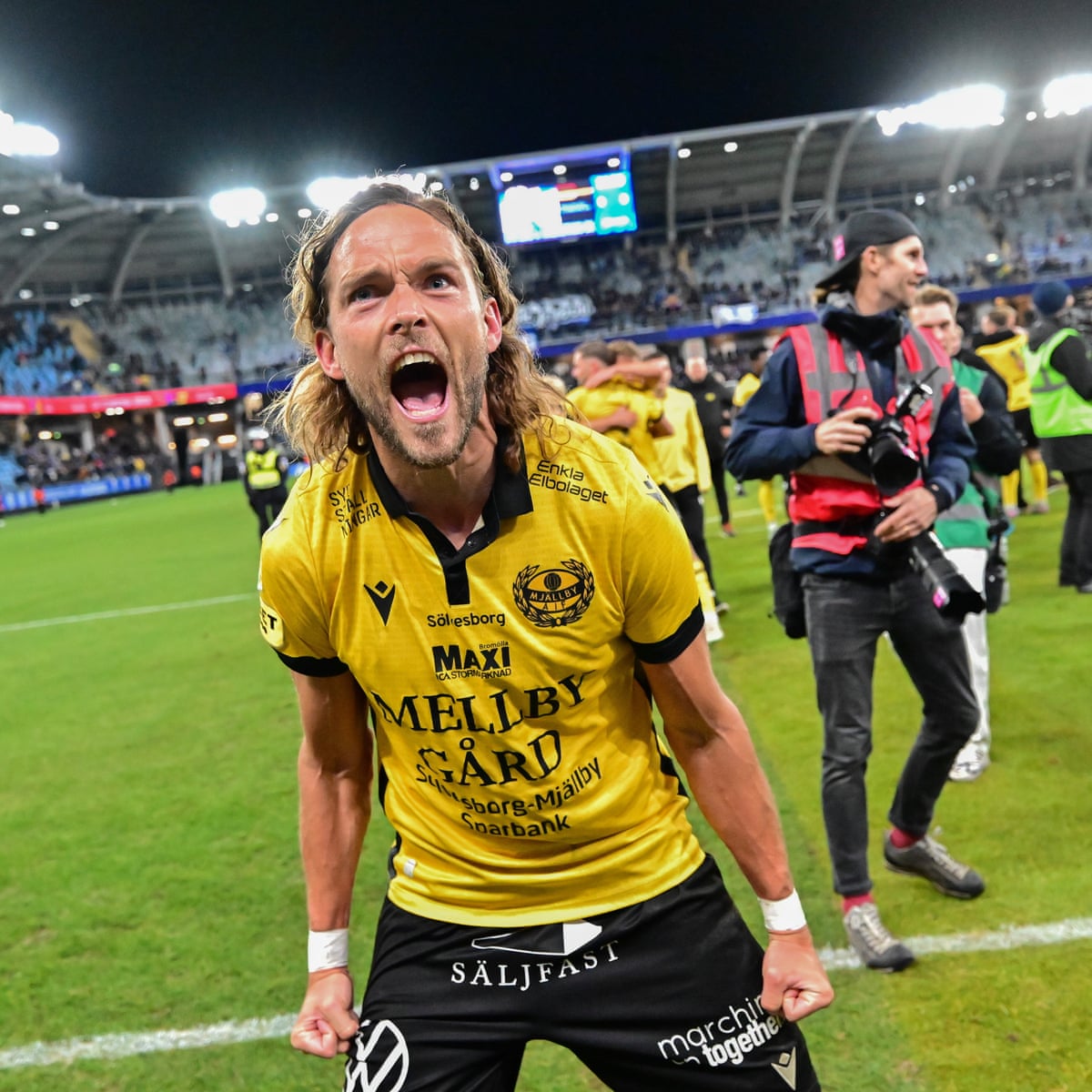 It's all just wonderful': minnows Mjällby win unlikely Swedish title for first time | European club football | The Guardian