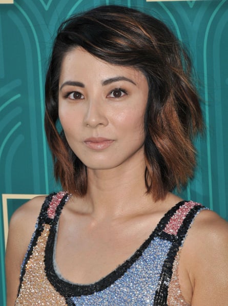 Jing Lusi at the Hollywood premiere of Crazy Rich Asians in 2018.