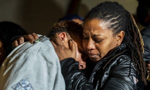 Supporters of the family of Antwon Rose II react to the verdict on Friday. 2600.jpg?width=300&quality=85&auto=forma